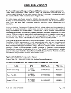 Public notice about PWC boat safety